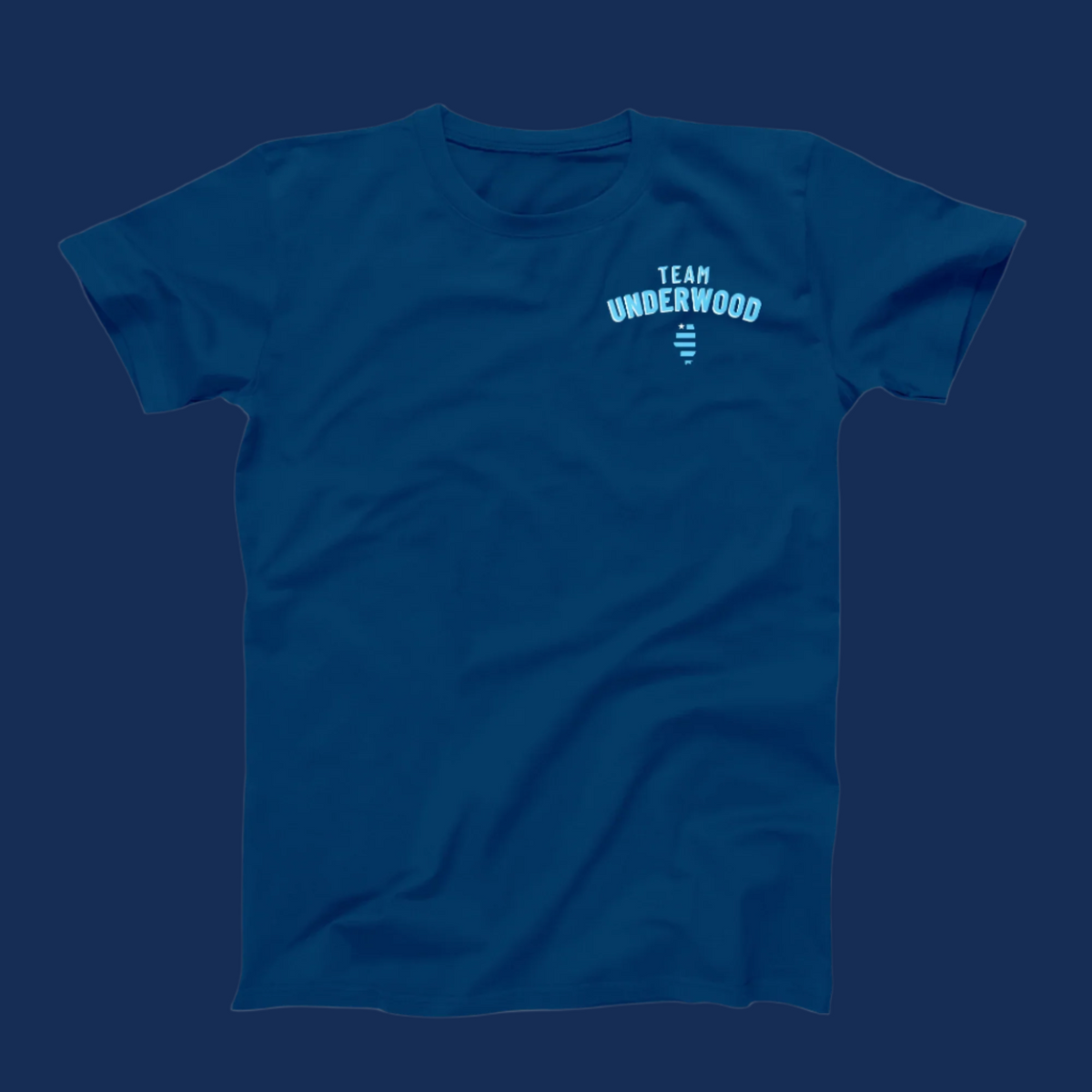 Lauren Underwood Team Underwood Navy Tee